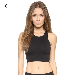 Phat Buddha Malcom X Crop Top. Black. One Size.